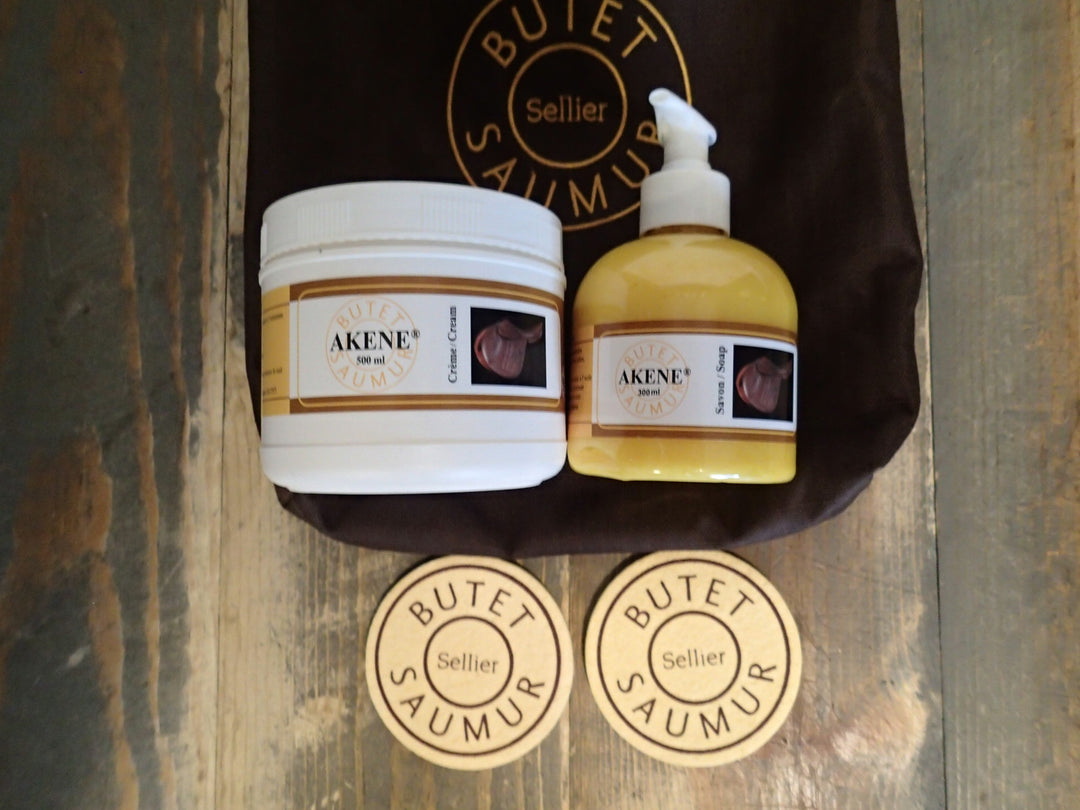 Butet Cleaning Kit - Akene Soap + Akene Cream + Sponges - NEW