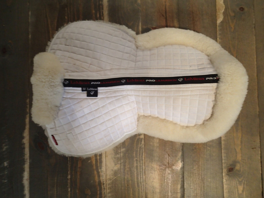 Le Mieux Sheepskin Half Pad with Shims - Size M