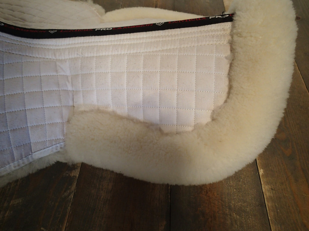 Le Mieux Sheepskin Half Pad with Shims - Size M