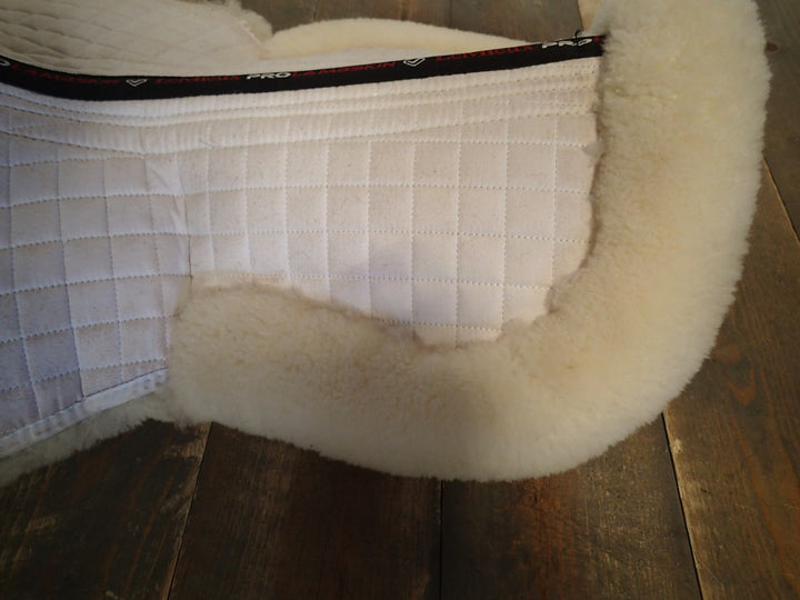 Le Mieux Sheepskin Half Pad with Shims - Size M