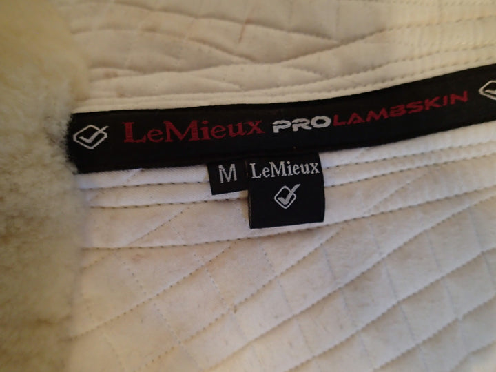 Le Mieux Sheepskin Half Pad with Shims - Size M